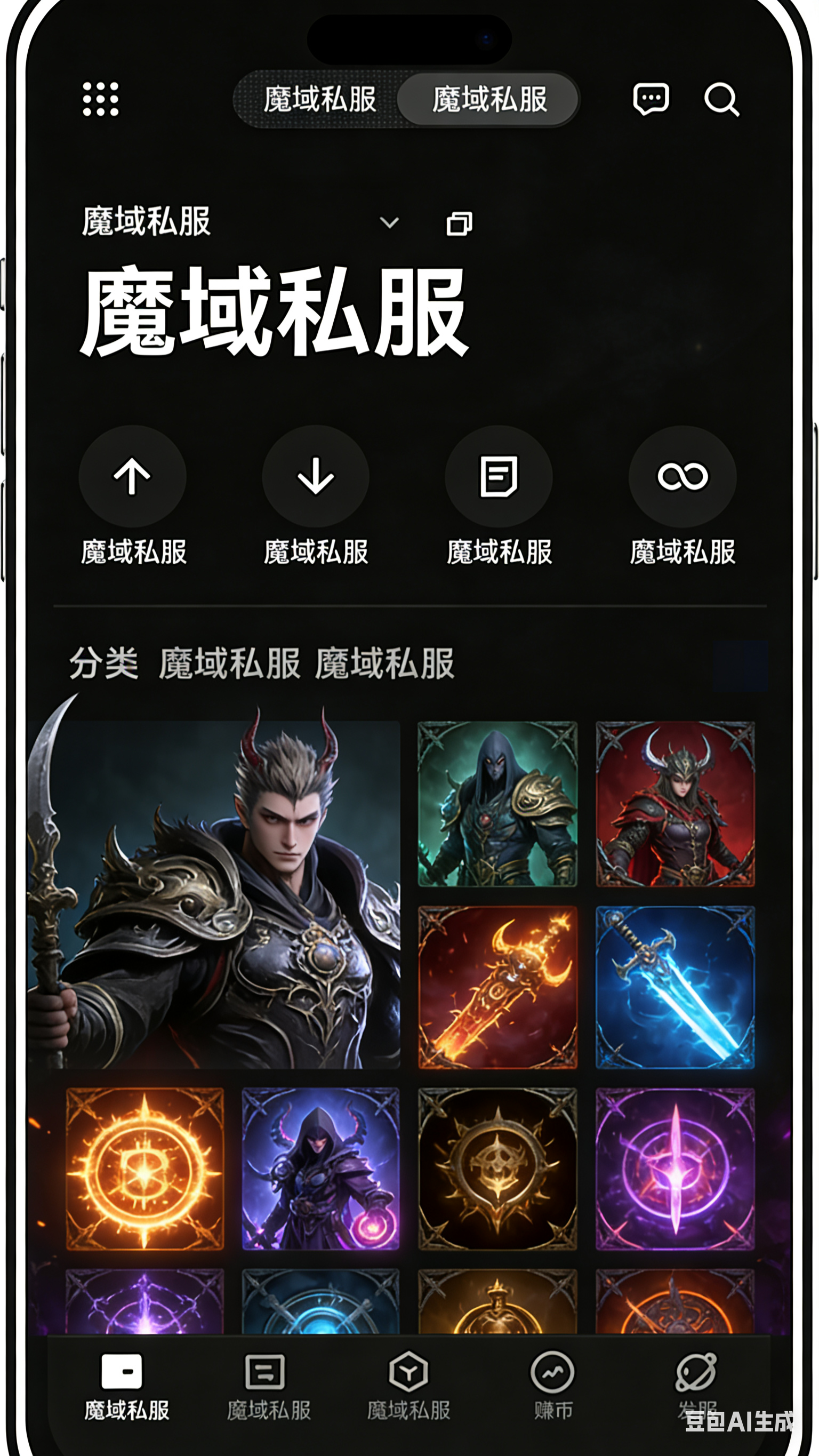 私服魔域野外刷BOSS打宝