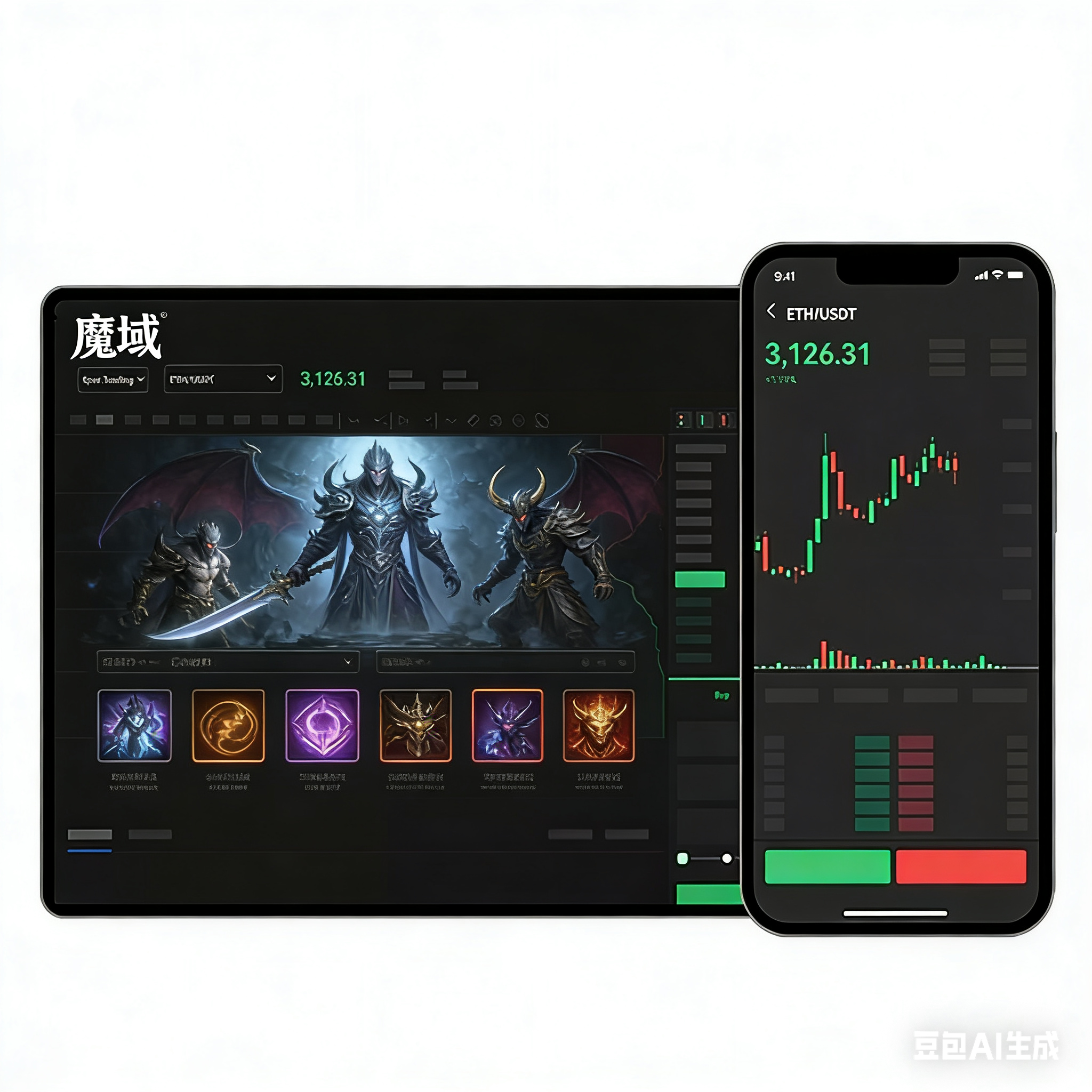 魔域SF摆摊交易界面